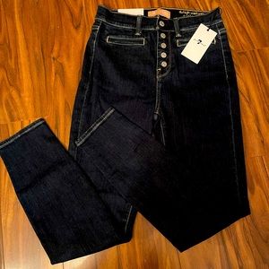 7 for all mankind Jeans, The High Waist Ankle Skinny Jeans, size 26
